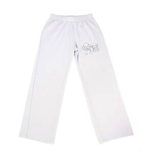 NEW FIREHOUSE girls pup party wide leg sweatpants in clay